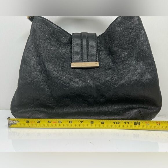 Guccissima Gucci Black Handbag Bag Hobo - Picture 9 of 14